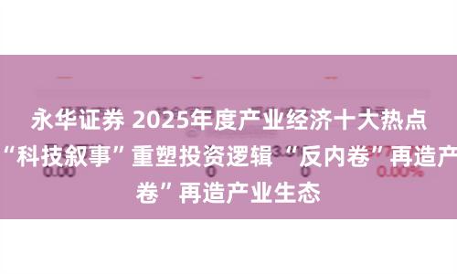 永华证券 2025年度产业经济十大热点事件：“科技叙事”重塑投资逻辑 “反内卷”再造产业生态