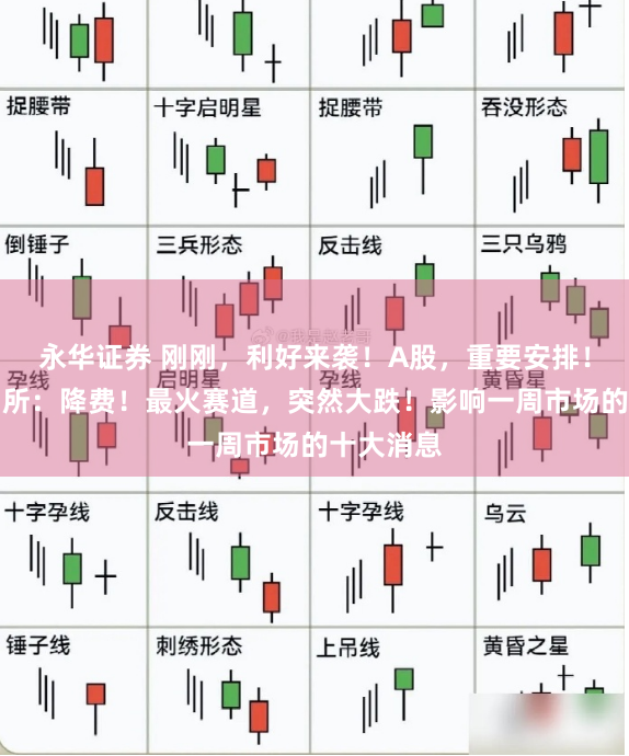 永华证券 刚刚，利好来袭！A股，重要安排！沪深交易所：降费！最火赛道，突然大跌！影响一周市场的十大消息